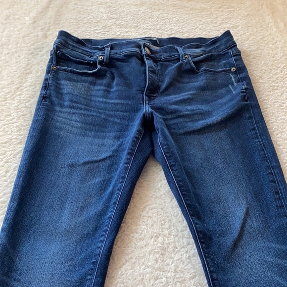 Express jeans ankle legging mid rise denim perfect size 12 - Picture 10 of 10